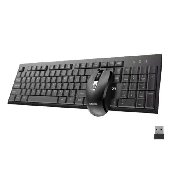 Meetion MT-C4120 Little Ασύρματο Σετ Ελληνικό Πληκτρολόγιο & Ποντίκι 2.4G