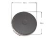 17105010-3.jpg Εστία κουζίνας 450W 230V Φ8,5cm χοντρό στεφάνι 9mm