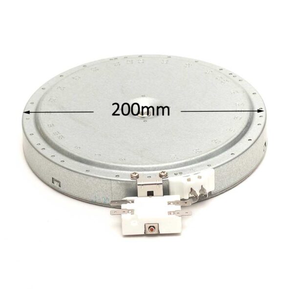 Εστία κουζίνας κεραμική 1800W 230V Φ20cm με 4 επαφές Γενικής χρήσης