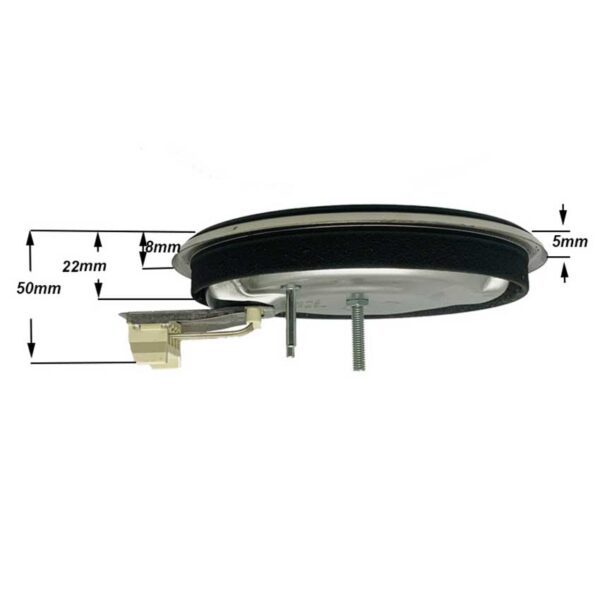 Εστία κουζίνας 1000W 230V Φ15,5cm λεπτό στεφάνι 5mm