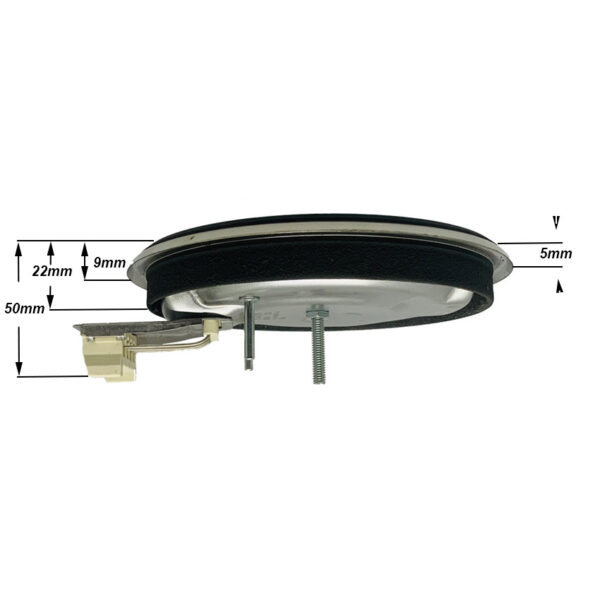 17105069-4.jpg Εστία κουζίνας 2000W 230V Φ23cm λεπτό στεφάνι 5mm