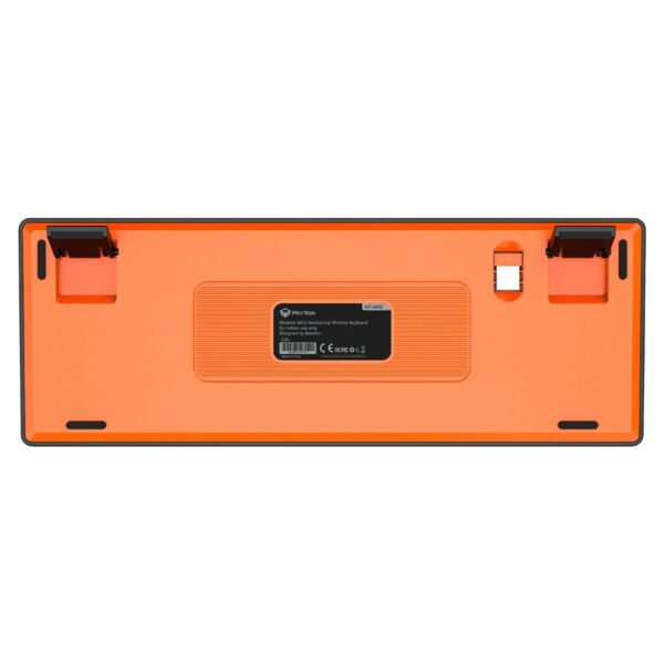 Meetion MK12 Ενσύρματο Bluetooth Gaming Πληκτρολόγιο Μαύρο US