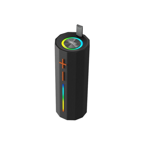 XO F71 Ηχείο Speaker με Λαβή Μεταφοράς LED Μαύρο