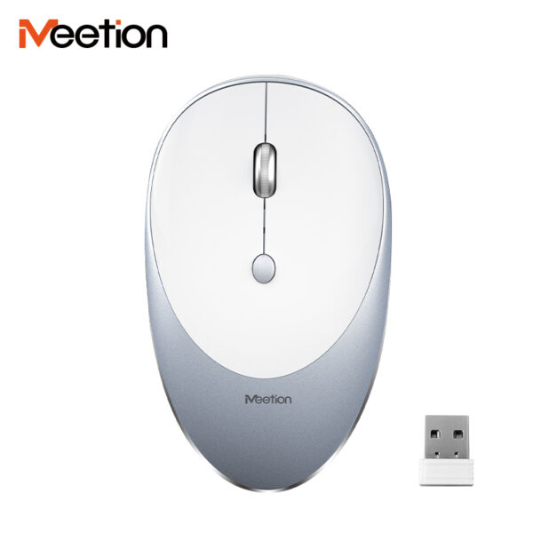 Meetion MT-R600 2.4G Ασύρματο Ποντίκι / Ασημί