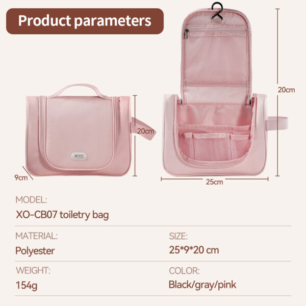 XO CB07 3.8" Νεσεσέρ (Γκρι)