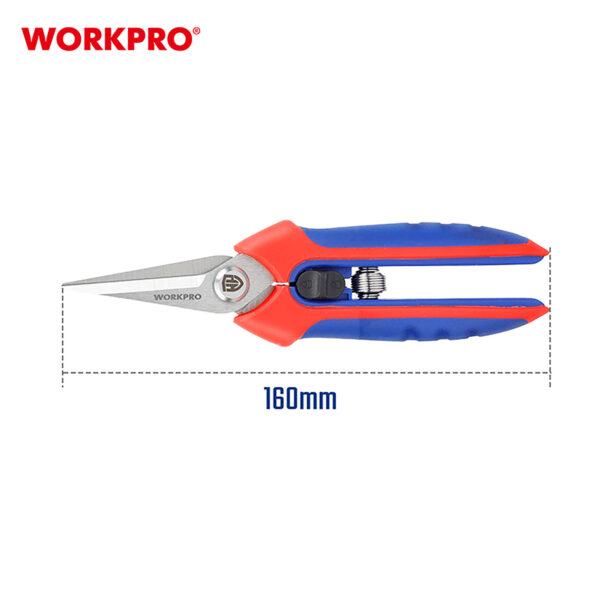 ΨΑΛΙΔΑ ΤΡΥΓΟΥ ΜΥΤΕΡΗ 160mm WP332014 WORKPRO (PROFI) (ΚΑΡΤΕΛΑ)