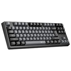 Meetion MT-MK14 Μηχανικό Πληκτρολόγιο Gaming Ενσύρματο & Ασύρματο με Bluetooth και 2.4G RGB Μαύρο US