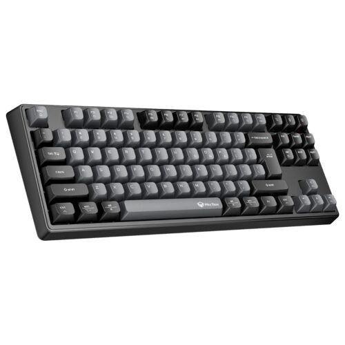 Meetion MT-MK14 Μηχανικό Πληκτρολόγιο Gaming Ενσύρματο & Ασύρματο με Bluetooth και 2.4G RGB Μαύρο US