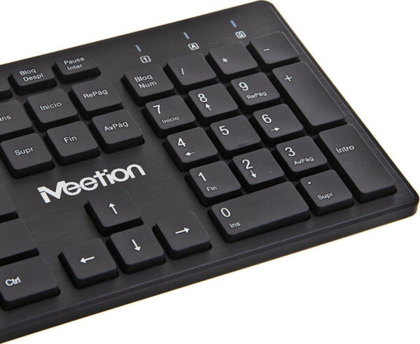 Meetion MT-WK841 Ασύρματο Πληκτρολόγιο 2.4G