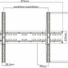 ATC Βάση TV Επιτοίχια ATC-2546 37" - 70"