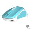 Meetion Silent Mini 2.4G Οπτικό Ασύρματο Ποντίκι (Κυανό)