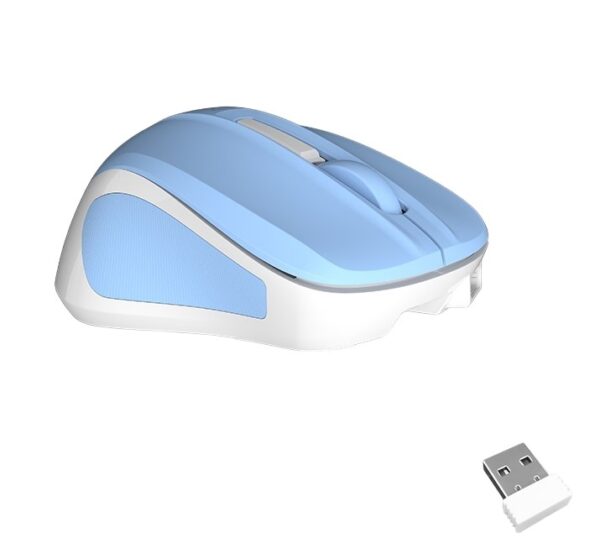 Meetion Silent Mini 2.4G Οπτικό Ασύρματο Ποντίκι (Μπλε)