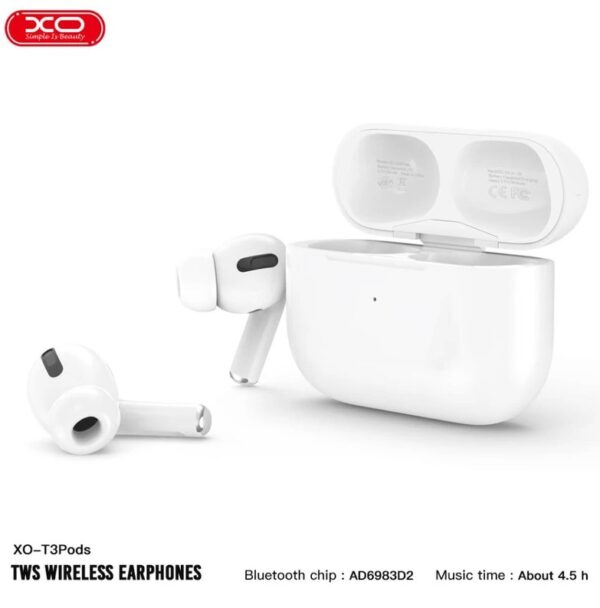 2024-07-31_093224.jpg XO T3Pods Bluetooth Ακουστικά (3ης γενιάς)