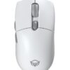 Meetion MT-GW33 Ενσύρματο 2.4G Bluetooth Gaming Ποντίκι Λευκό