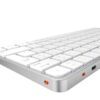 Meetion MT-K210MW 2.4G+Bluetooth Πληκτρολόγιο Λευκό US