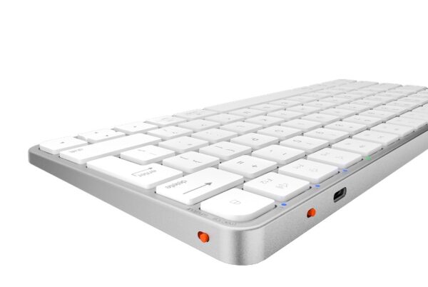 Meetion MT-K210MW 2.4G+Bluetooth Πληκτρολόγιο Λευκό US