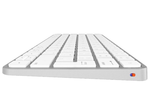 Meetion MT-K210MW 2.4G+Bluetooth Πληκτρολόγιο Λευκό US