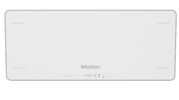 Meetion MT-K210MW 2.4G+Bluetooth Πληκτρολόγιο Λευκό US