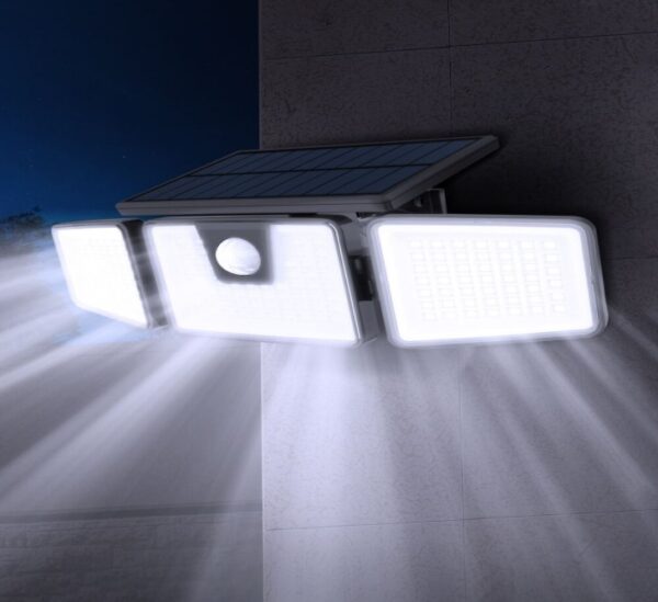 2025-08-07_134625.jpg Modee Lighting Ηλιακός Προβολέας LED WS137 με Αισθητήρα (650 lumen)