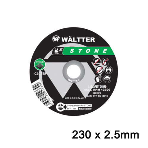 2302522-1.jpg Δίσκος Κοπής Δομικών Υλικών WALTTER 230x2.5mm