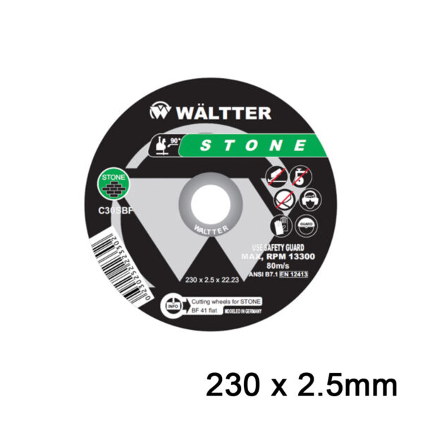 2302522-1.jpg Δίσκος Κοπής Δομικών Υλικών WALTTER 230x2.5mm