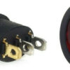 Διακόπτης μονός οβάλ ON-OFF 3 επαφών 10A 250V με φως για ηλεκτρικό μπρίκι, Γενικής Χρήσης