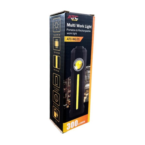 ATC-WL01 Πολυχρηστικός Φακός Εργασίας 300 Lumens