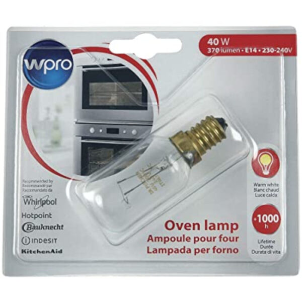 Λάμπα φούρνου 40W 300°C κουζίνας AEG / ZANUSSI / ELECTROLUX E14 230V WRPO