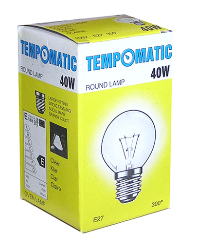 Λάμπα φόυρνου κουζίνας 300°C 40W Ε27 Γενικής χρήσης