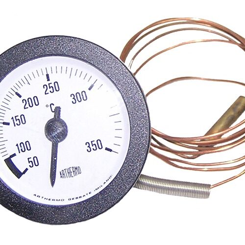 29290035_1.jpg Θερμόμετρο φούρνου +50+350°C Φ60mm πλαστικό με πούρο 1,50m Γενικής Χρήσης Φ55mm