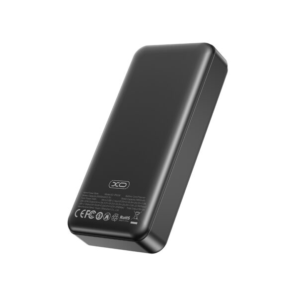 XO PR239 USB-C 20W/USB-A 22.5W power bank γρήγορης φόρτισης με οθόνη 20000mAh