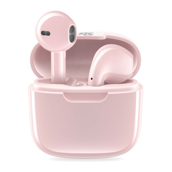 2atc25_1.jpg ATC-25 TWS Ασύρματα Ακουστικά Bluetooth Ροζ