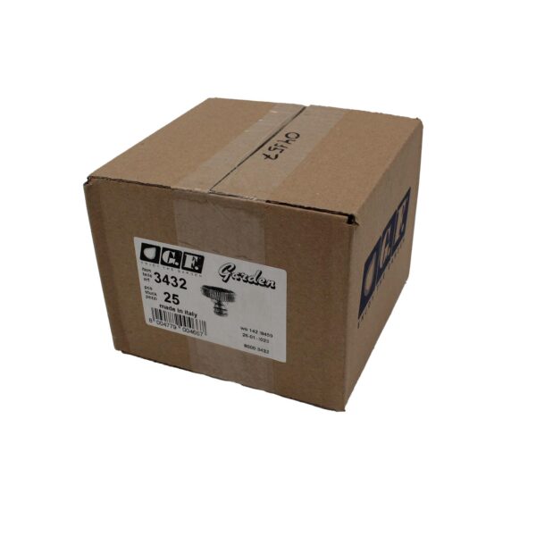 ΡΑΚΟΡ ΠΛΑΣΤΙΚΟ ΘΗΛΥΚΟ 1″ GF 8000.3432 - ΚΟΥΤΙ