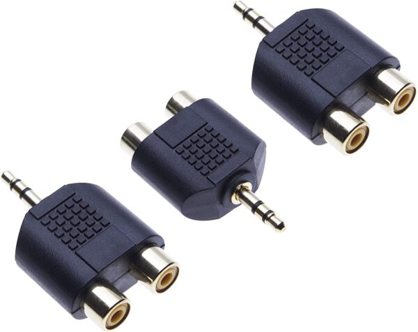 Μετατροπέας Stereo 3.5mm Σε 2 RCA Θηλ.1pcs