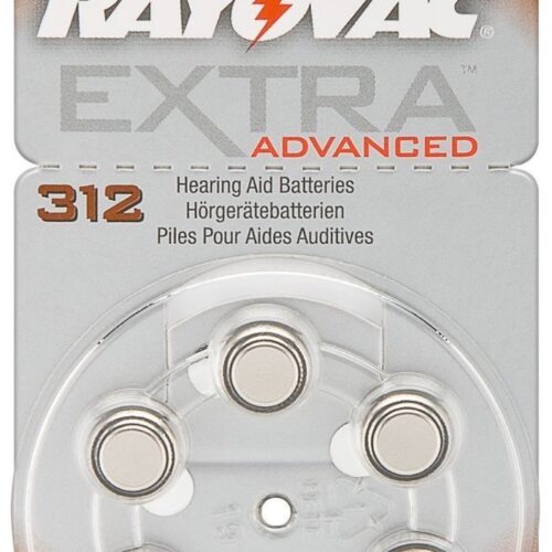 Rayovac Extra Advanced Βαρηκοΐας 312 (6τμχ)