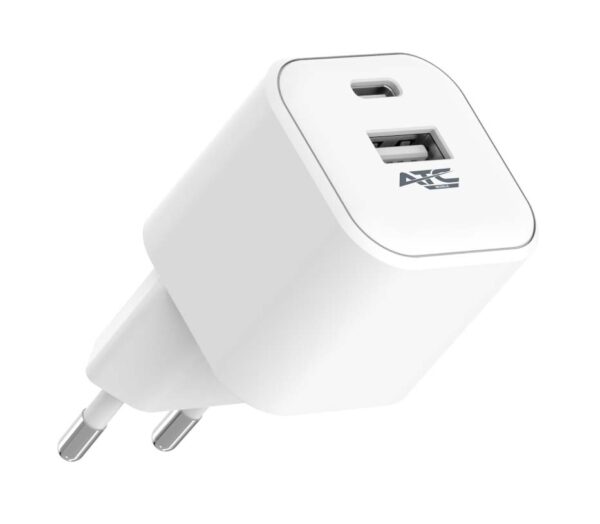3171.jpg ATC-CH10 Φορτιστής PD με 2 Θύρες USB-Α & Type-C 12W