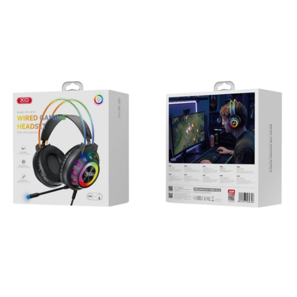 32.png XO GE10 Gaming Ενσύρματα Ακουστικά RGB με Μικρόφωνο Μαύρα