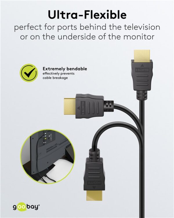 32e1c5c0-636b-4e88-8f27-04e9a4338c5b-80096_4.jpg_2.jpg Goobay Καλώδιο HDMI Ethernet Υψηλής Ταχύτητας 4K/60Hz 18Gbit/s Μαύρο 1,5m 80102