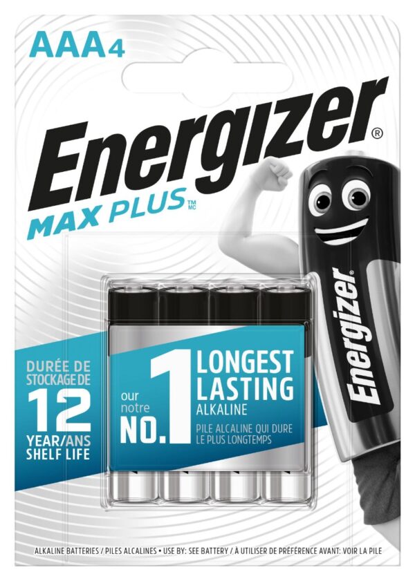 Energizer Max Plus Alkaline ΑΑΑ (4 τμχ)