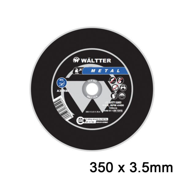 3503525-1.jpg Δίσκοι Κοπής Metal WALTTER 350x3.5mm