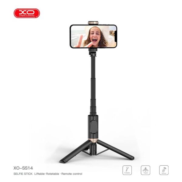 385389280_299158829527142_199382506707079439_n.jpg XO SS14 Bluetooth Selfie Stick (Ράβδος Αλουμινίου) 0.72m