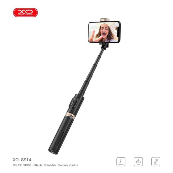 386343227_299158889527136_3679807663206975687_n.jpg XO SS14 Bluetooth Selfie Stick (Ράβδος Αλουμινίου) 0.72m