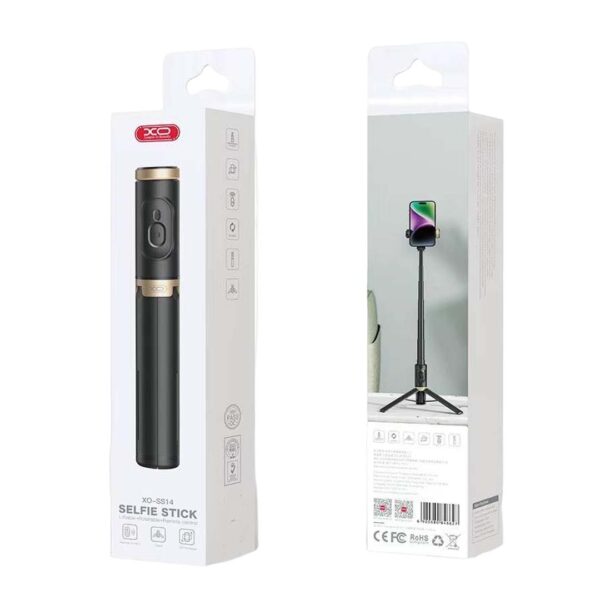 386426099_299158882860470_1775429999324643803_n-photoroom.png-photoroom.jpg XO SS14 Bluetooth Selfie Stick (Ράβδος Αλουμινίου) 0.72m