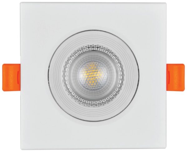 Avide LED Χωνευτό Σπότ 38° Τετράγωνο 7W Ψυχρό 6400K