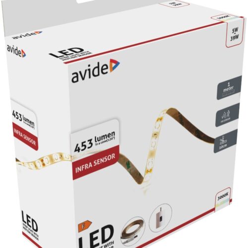 3_2.jpg Avide LED Ταινία Blister με Αισθητήρα Υπερύθρων 12V 1m 5W 3000K
