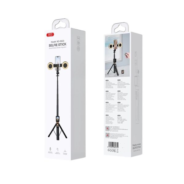 3_3_14.jpg XO SS23 Smart Bluetooth Selfie Stick με 2 Φώτα