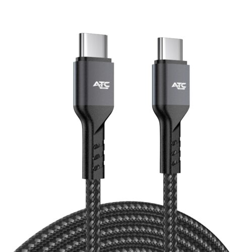 ATC-C1 Καλώδιο Φόρτισης & Sync Type C/C 60W 1m