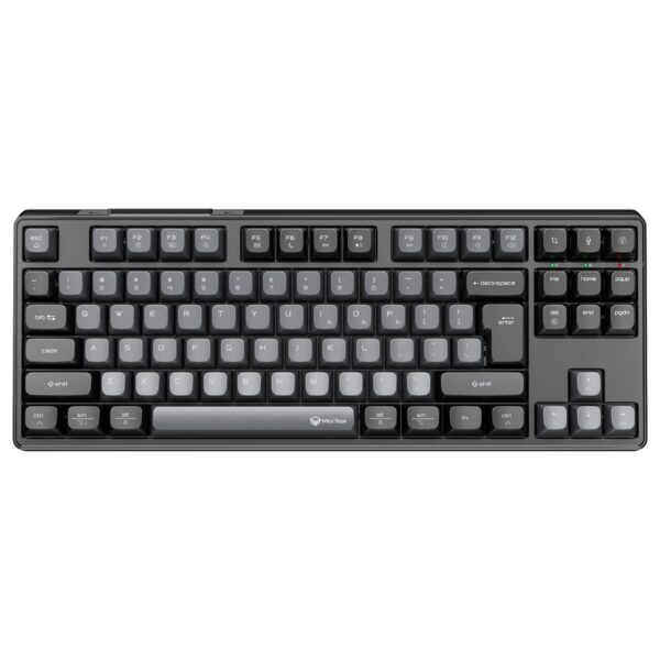 Meetion MT-MK14 Μηχανικό Πληκτρολόγιο Gaming Ενσύρματο & Ασύρματο με Bluetooth και 2.4G RGB Μαύρο US