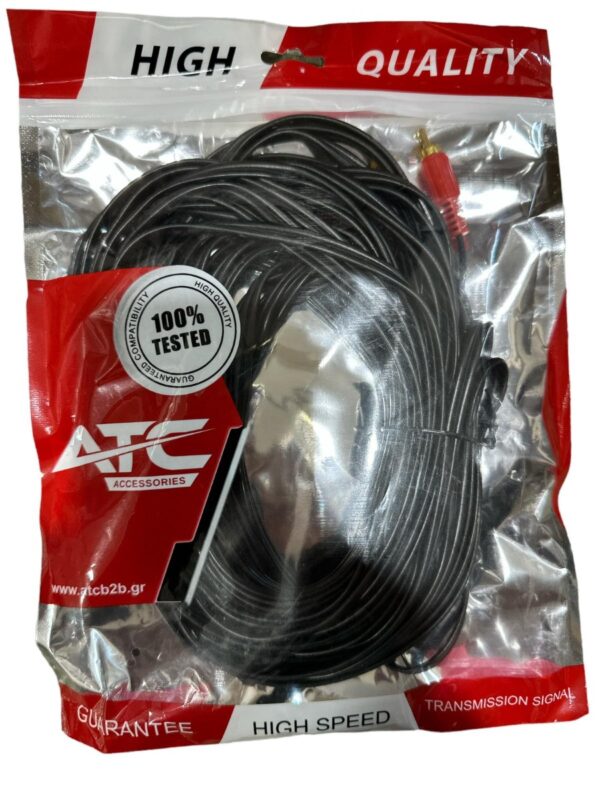ATC Καλώδιο 3RCA σε 3RCA 15m