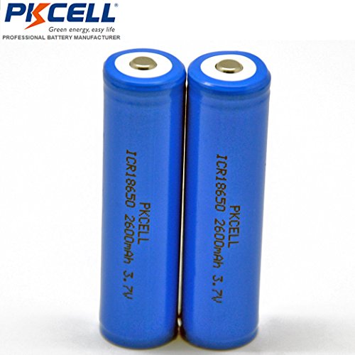 41-jnrbka8l.jpg Pkcell ICR18650 3.7V 2600mAh PCB